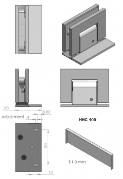 HHC 100.BL schwarz matt